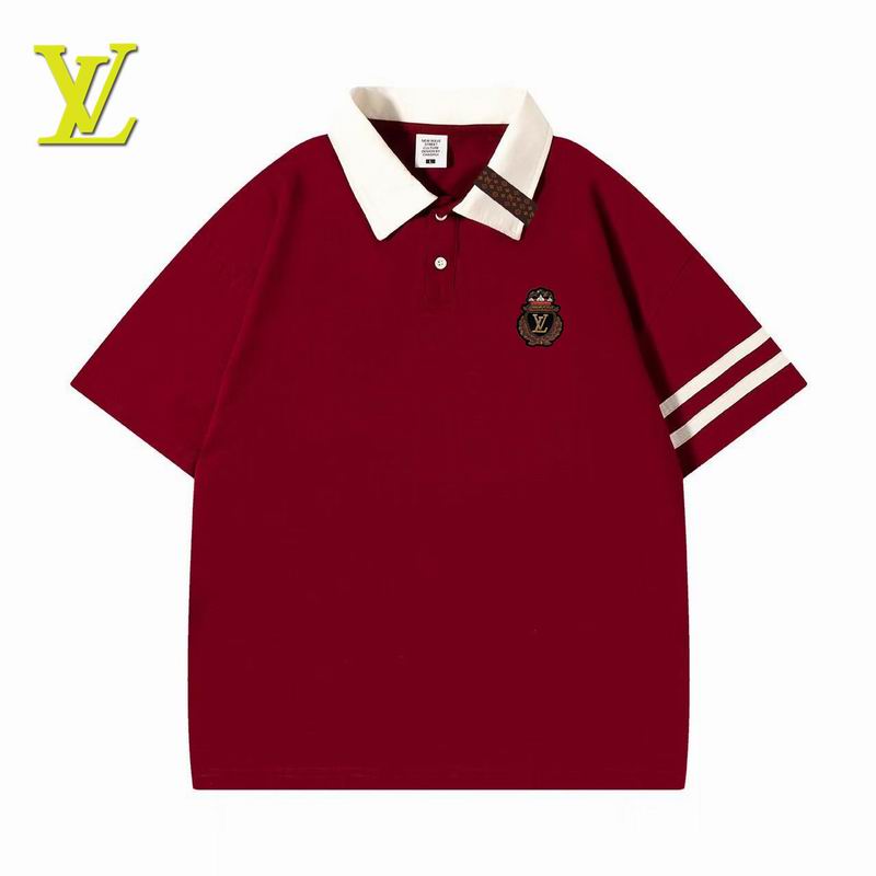 Louis Vuitton POLO shirts men-LV11635